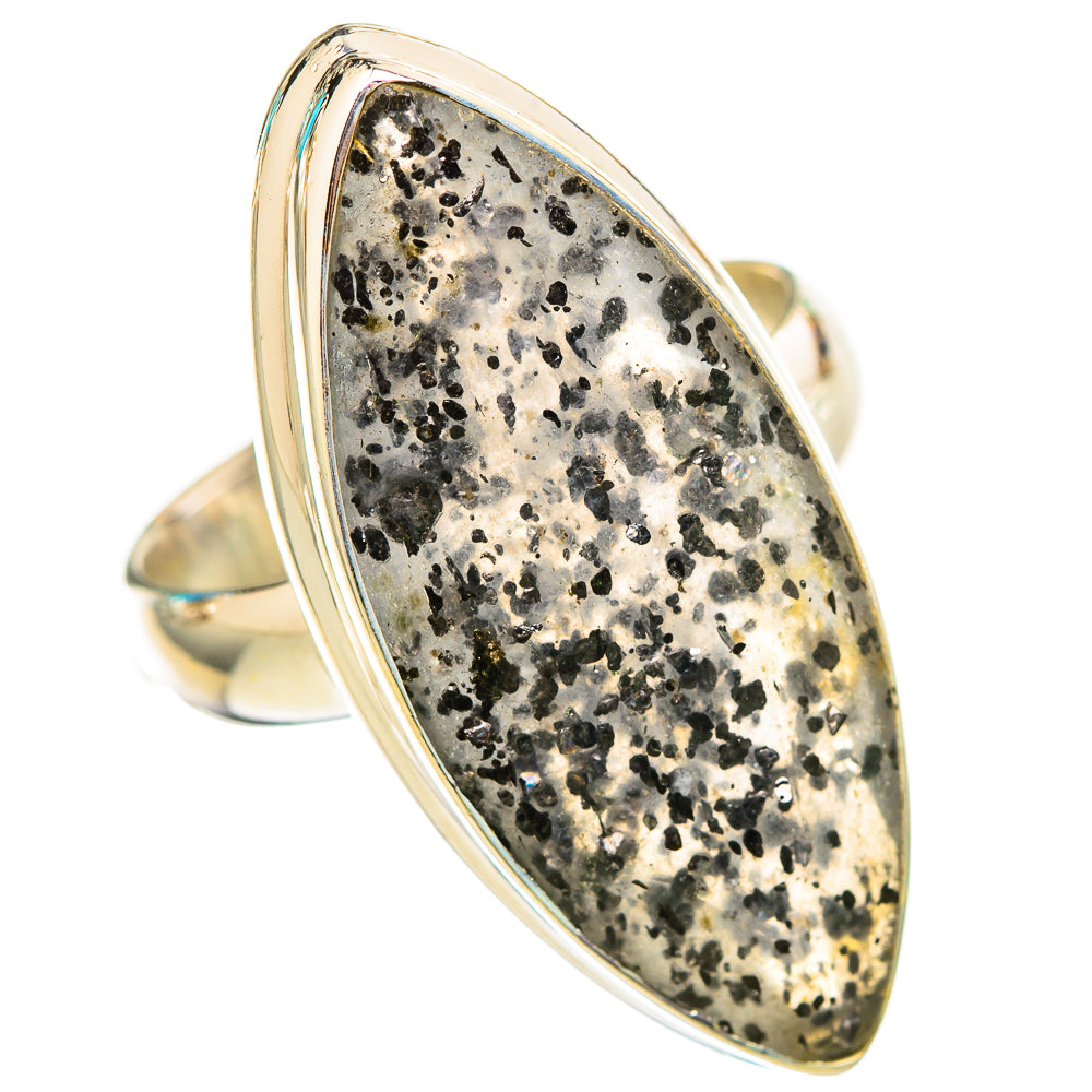 Tourmalinated Quartz Rings handcrafted by Ana Silver Co - RING116294 - Photo 2