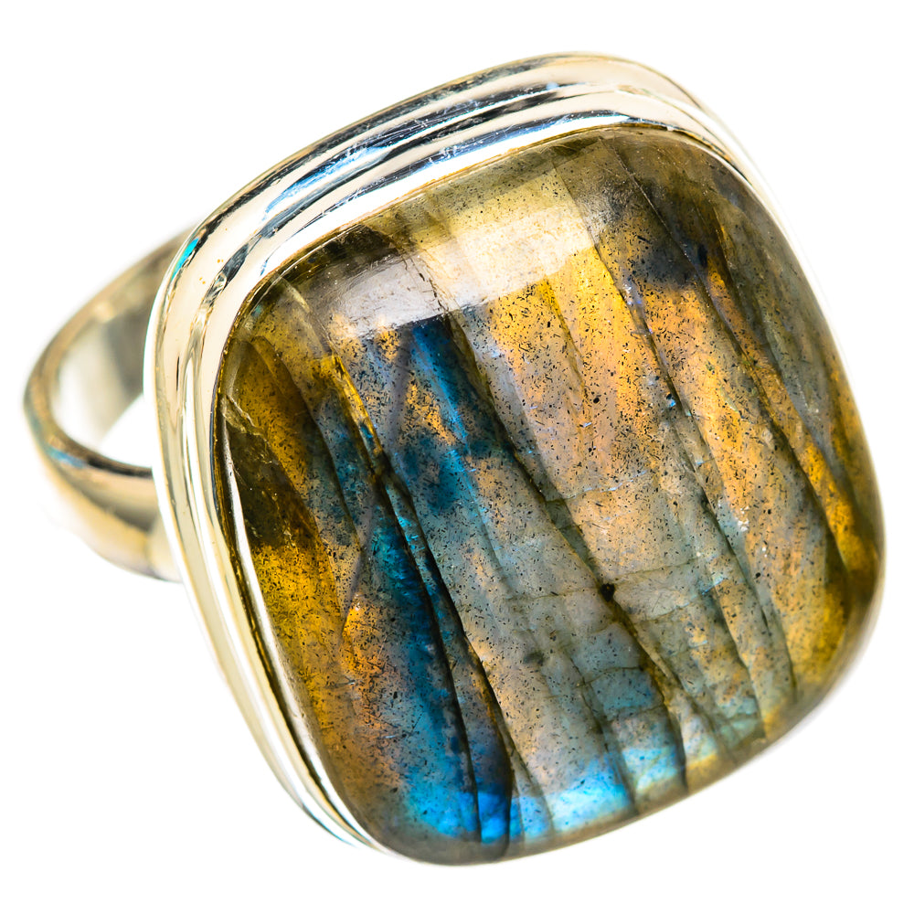 Labradorite Rings handcrafted by Ana Silver Co - RING116303 - Photo 2