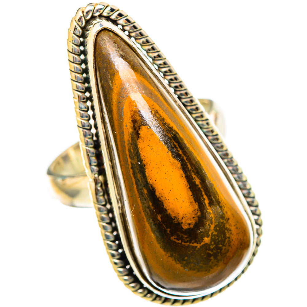 Tiger Iron Rings handcrafted by Ana Silver Co - RING116323 - Photo 2