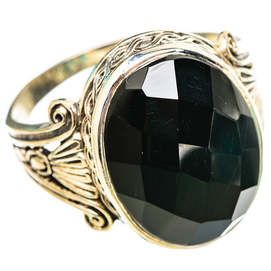 Black Onyx Rings handcrafted by Ana Silver Co - RING116330 - Photo 2