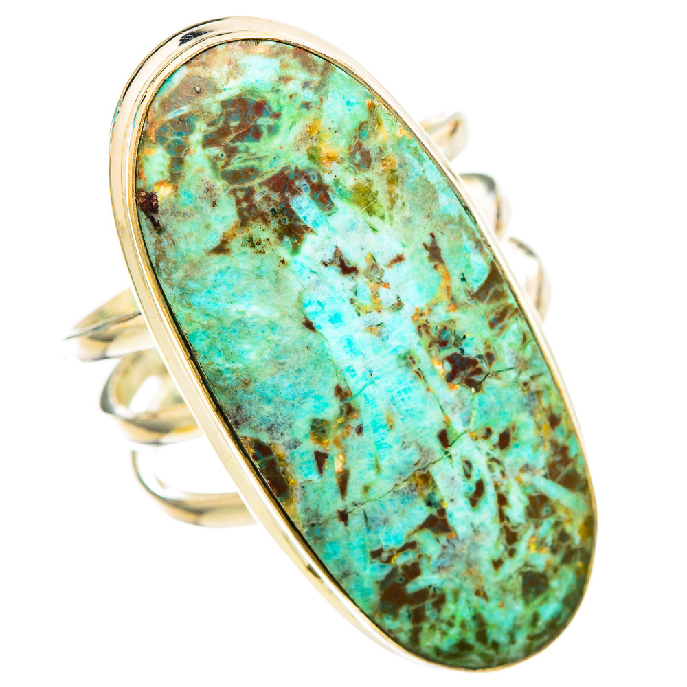 Shattuckite Rings handcrafted by Ana Silver Co - RING116343 - Photo 2