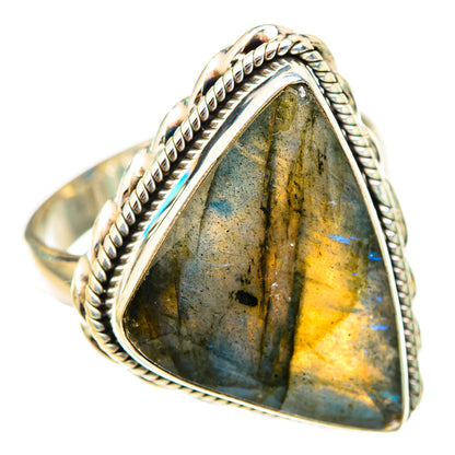 Labradorite Rings handcrafted by Ana Silver Co - RING116346 - Photo 2