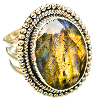 Labradorite Rings handcrafted by Ana Silver Co - RING116359 - Photo 2