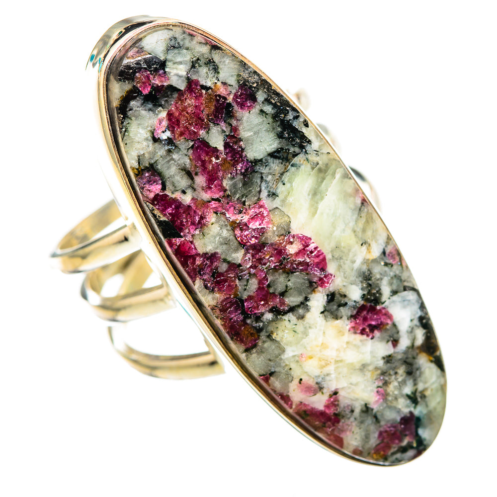 Russian Eudialyte Rings handcrafted by Ana Silver Co - RING116380 - Photo 2