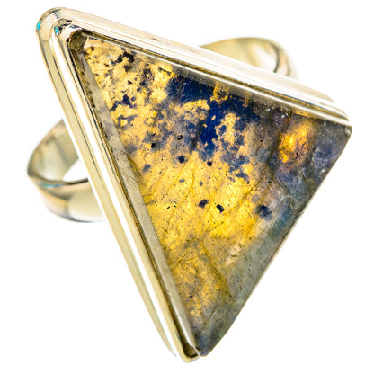 Labradorite Rings handcrafted by Ana Silver Co - RING116390 - Photo 2