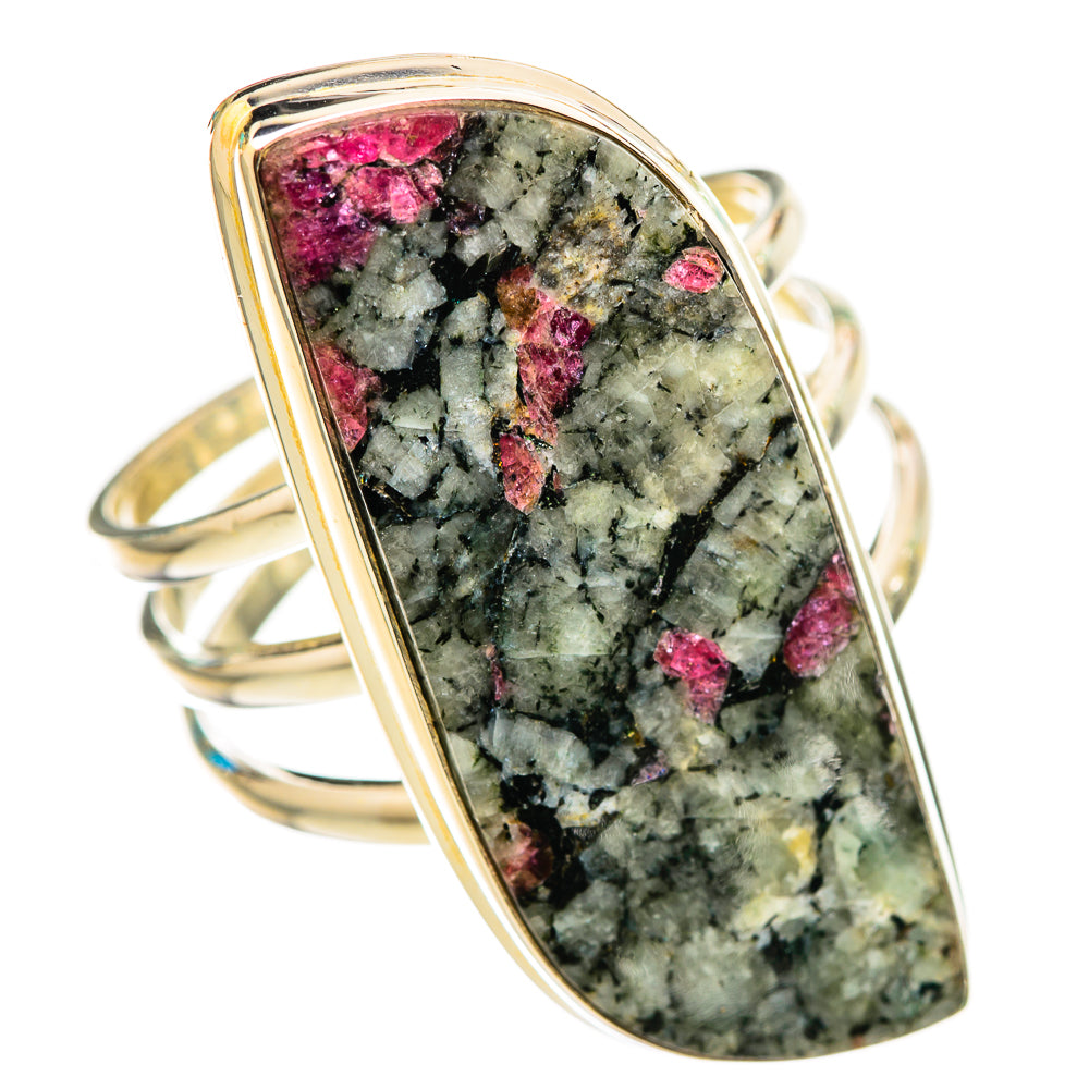 Russian Eudialyte Rings handcrafted by Ana Silver Co - RING116410 - Photo 2
