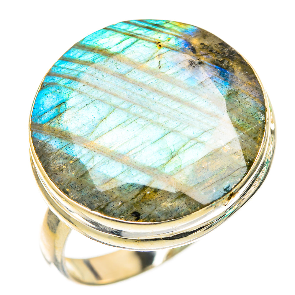 Labradorite Rings handcrafted by Ana Silver Co - RING116433 - Photo 2