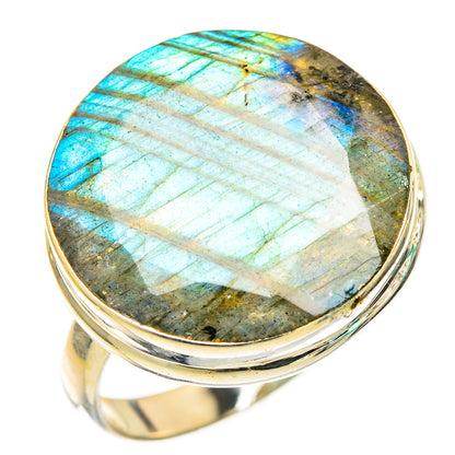 Labradorite Rings handcrafted by Ana Silver Co - RING116433 - Photo 2