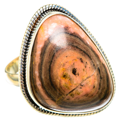 Bumble Bee Jasper Rings handcrafted by Ana Silver Co - RING116437 - Photo 2