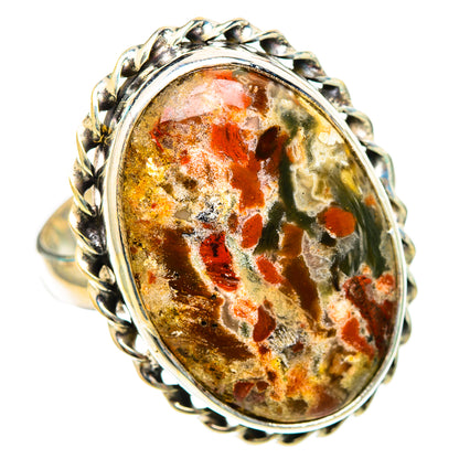 Ocean Jasper Rings handcrafted by Ana Silver Co - RING116438 - Photo 2