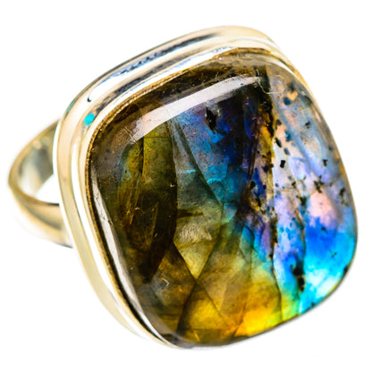 Labradorite Rings handcrafted by Ana Silver Co - RING116468 - Photo 2