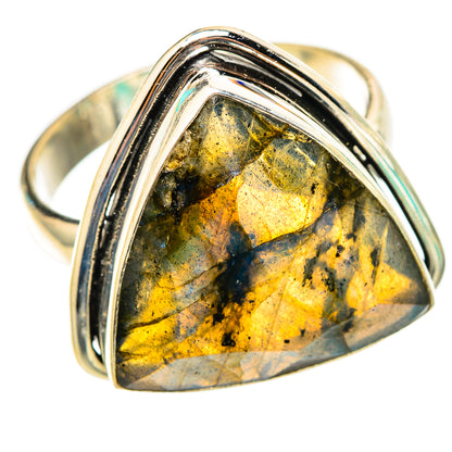 Labradorite Rings handcrafted by Ana Silver Co - RING116472 - Photo 2