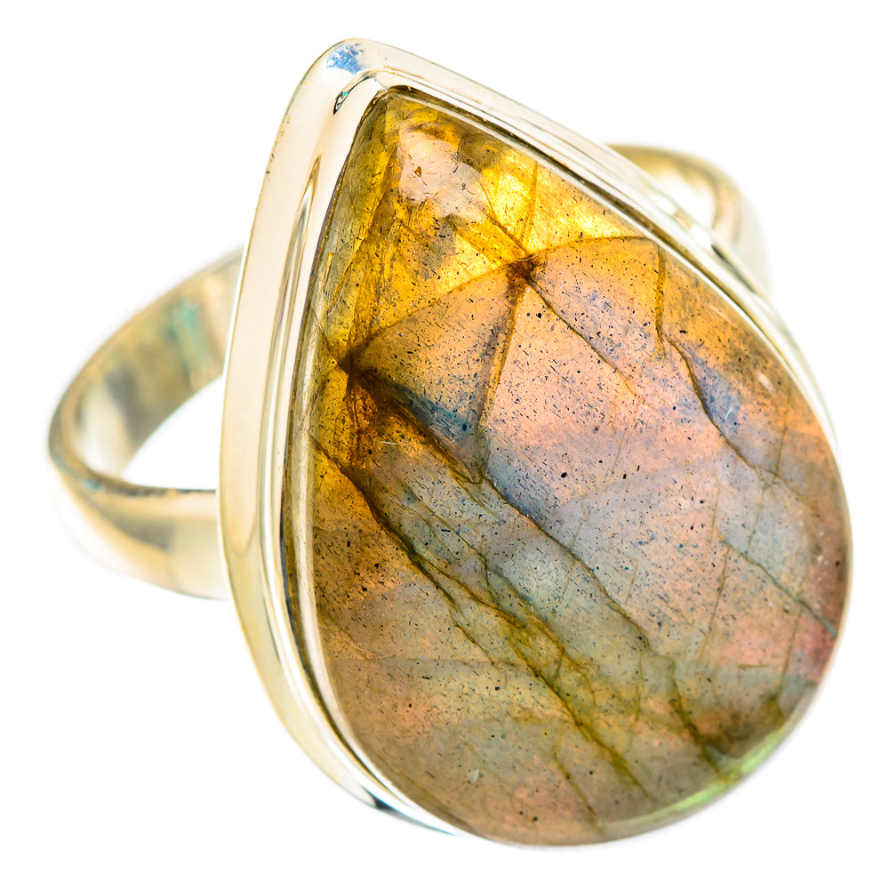 Labradorite Rings handcrafted by Ana Silver Co - RING116476 - Photo 2