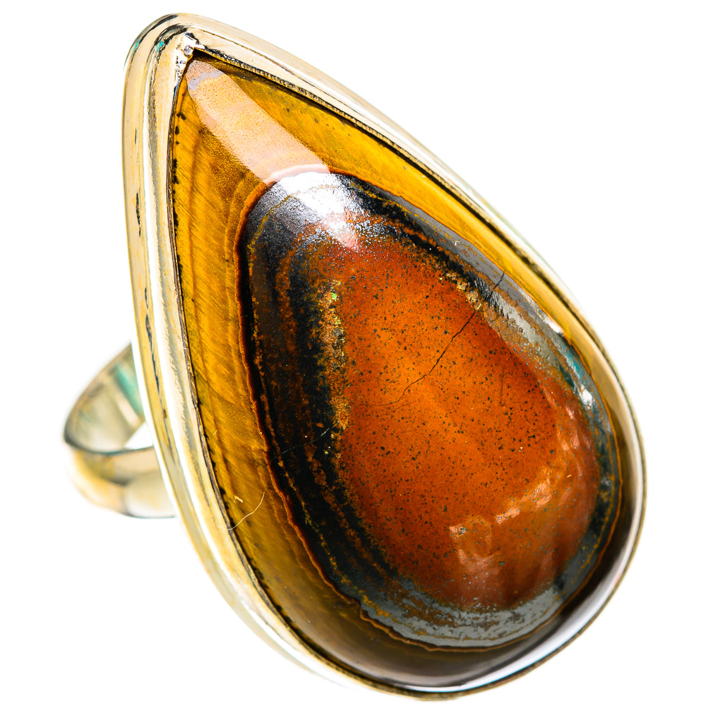Tiger Iron Rings handcrafted by Ana Silver Co - RING116486 - Photo 2