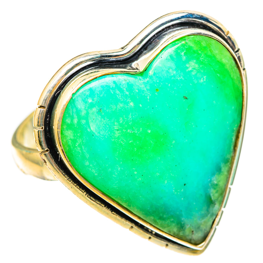 Peruvian Opal Rings handcrafted by Ana Silver Co - RING116498 - Photo 2