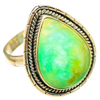 Peruvian Opal Rings handcrafted by Ana Silver Co - RING116503 - Photo 2
