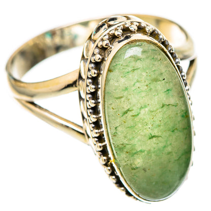 Prehnite Rings handcrafted by Ana Silver Co - RING116511 - Photo 2