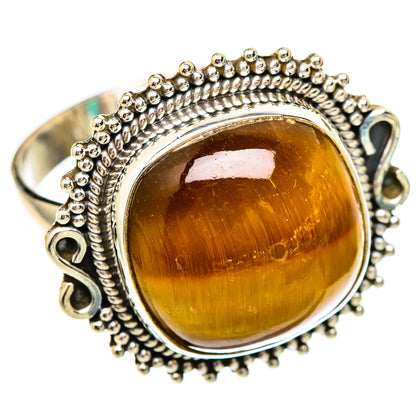 Tiger Eye Rings handcrafted by Ana Silver Co - RING116512 - Photo 2