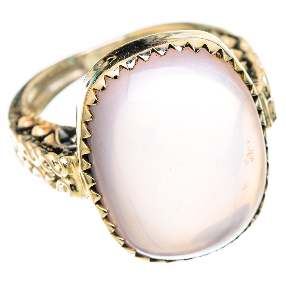 Rose Quartz Rings handcrafted by Ana Silver Co - RING116516 - Photo 2