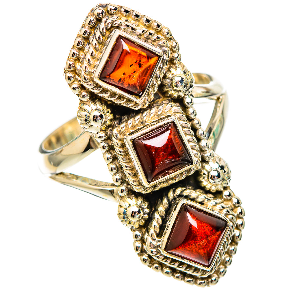 Garnet Rings handcrafted by Ana Silver Co - RING116518 - Photo 2