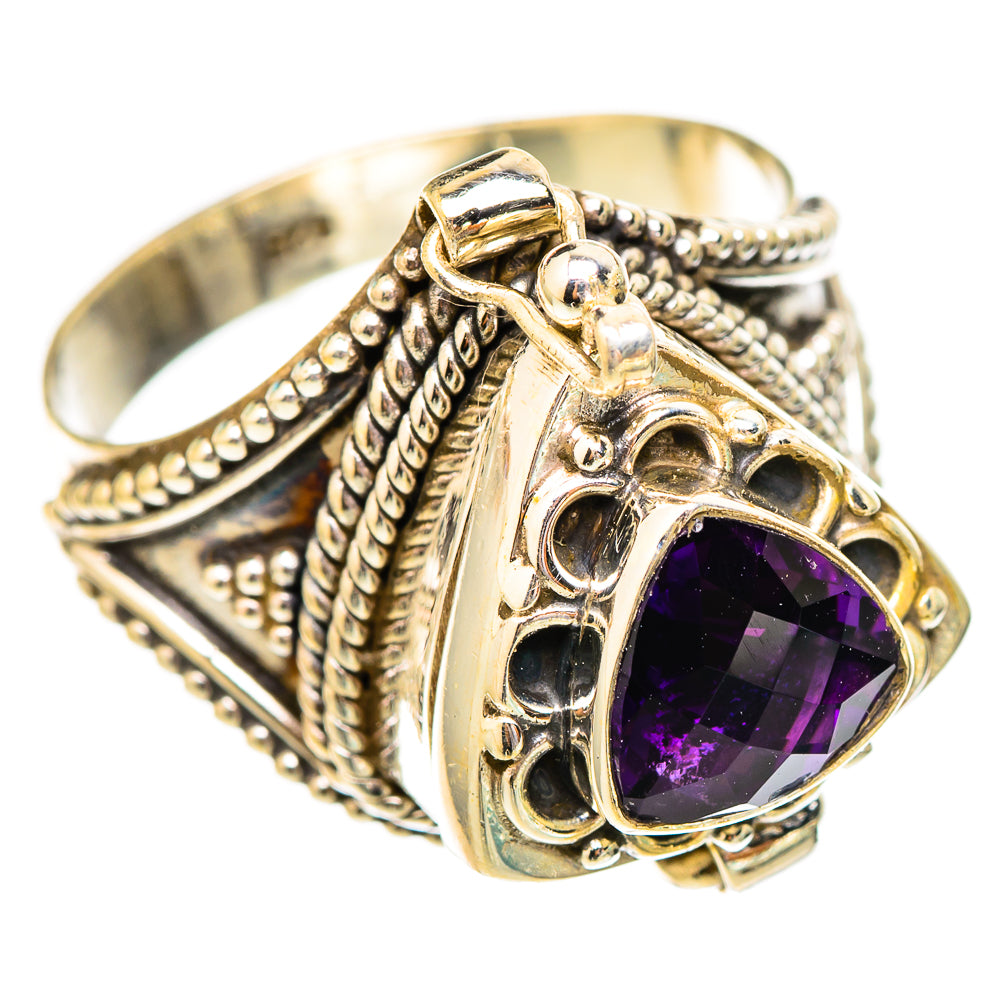 Amethyst Rings handcrafted by Ana Silver Co - RING116520 - Photo 2