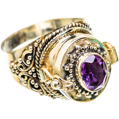 Amethyst Rings handcrafted by Ana Silver Co - RING116521 - Photo 2