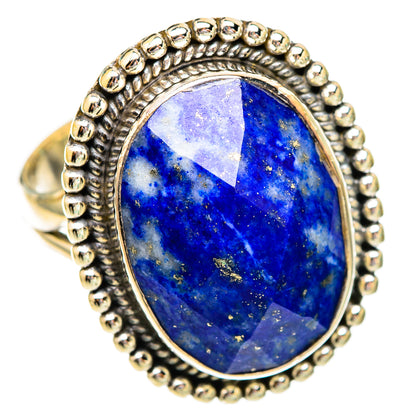 Lapis Lazuli Rings handcrafted by Ana Silver Co - RING116538 - Photo 2