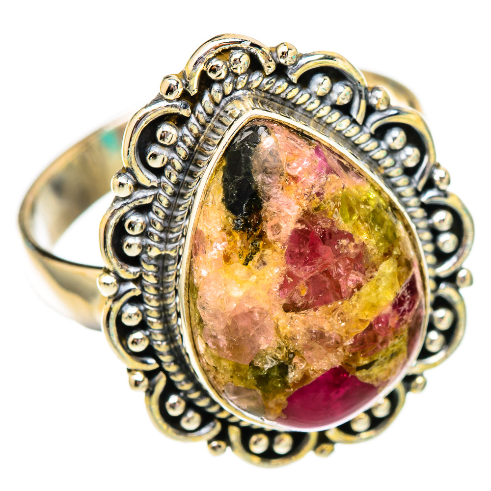 Tourmaline Rings handcrafted by Ana Silver Co - RING116551 - Photo 2