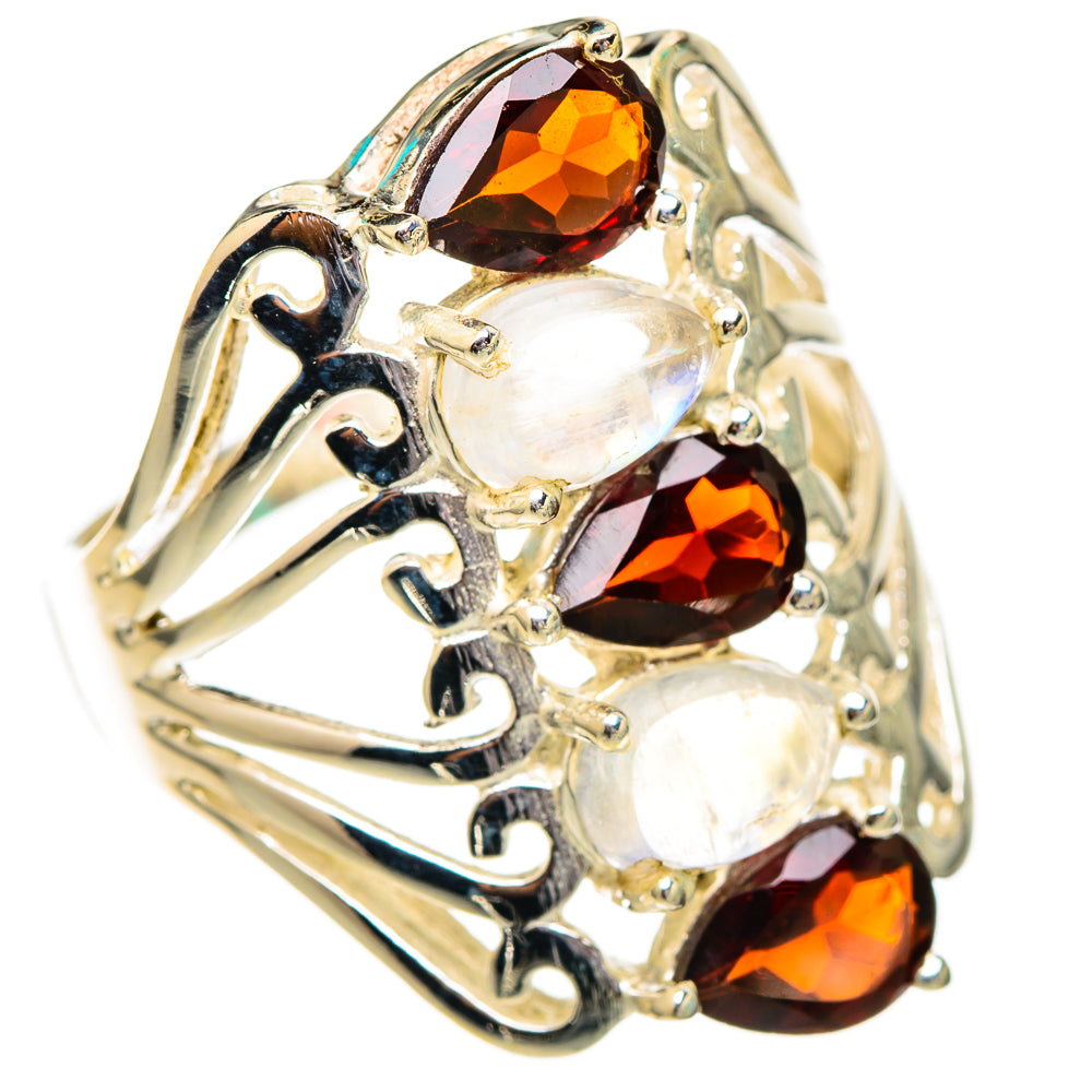 Garnet Rings handcrafted by Ana Silver Co - RING116552 - Photo 2