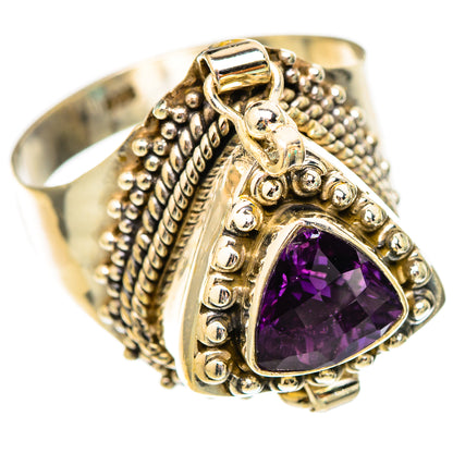 Amethyst Rings handcrafted by Ana Silver Co - RING116553 - Photo 2
