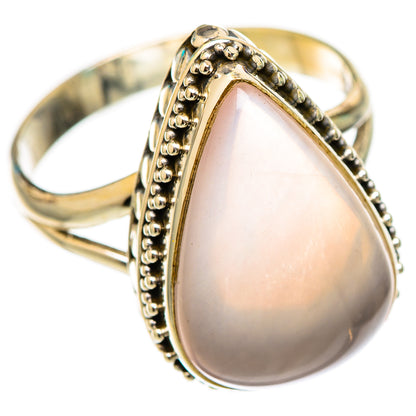 Rose Quartz Rings handcrafted by Ana Silver Co - RING116583 - Photo 2