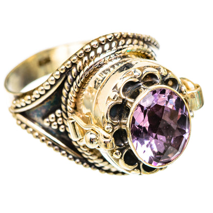 Amethyst Rings handcrafted by Ana Silver Co - RING116586 - Photo 2