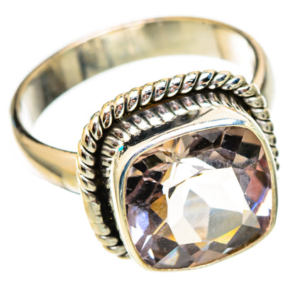 Pink Amethyst Rings handcrafted by Ana Silver Co - RING116587 - Photo 2
