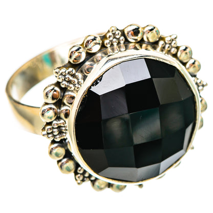 Black Onyx Rings handcrafted by Ana Silver Co - RING116592 - Photo 2