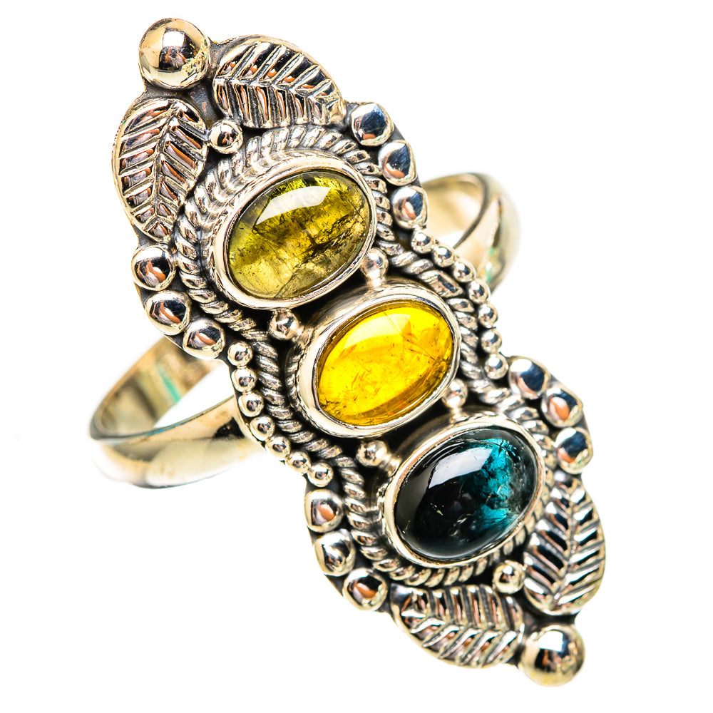 Labradorite Rings handcrafted by Ana Silver Co - RING116636 - Photo 2