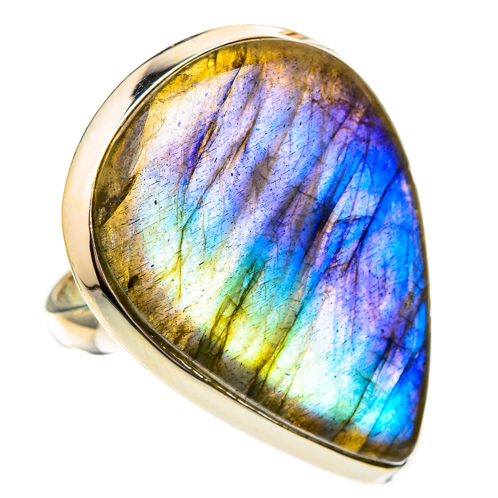 Labradorite Rings handcrafted by Ana Silver Co - RING116642 - Photo 2