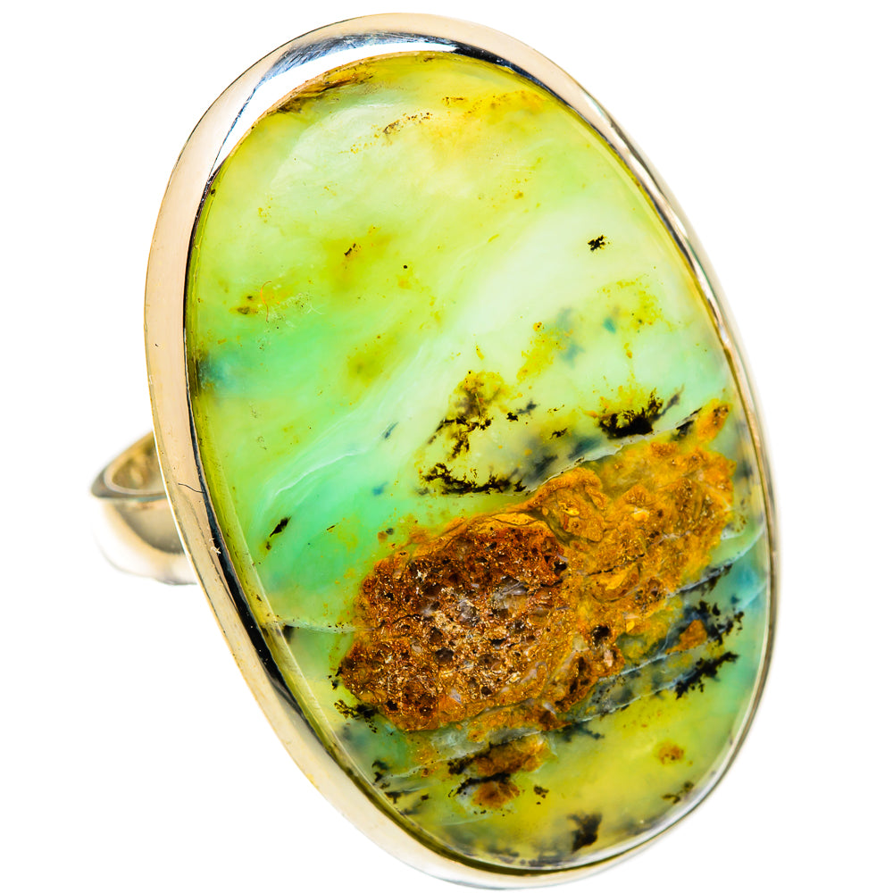 Peruvian Opal Rings handcrafted by Ana Silver Co - RING116649 - Photo 2