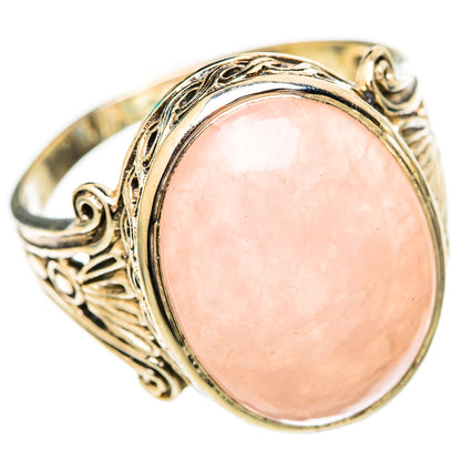 Rose Quartz Rings handcrafted by Ana Silver Co - RING116658 - Photo 2