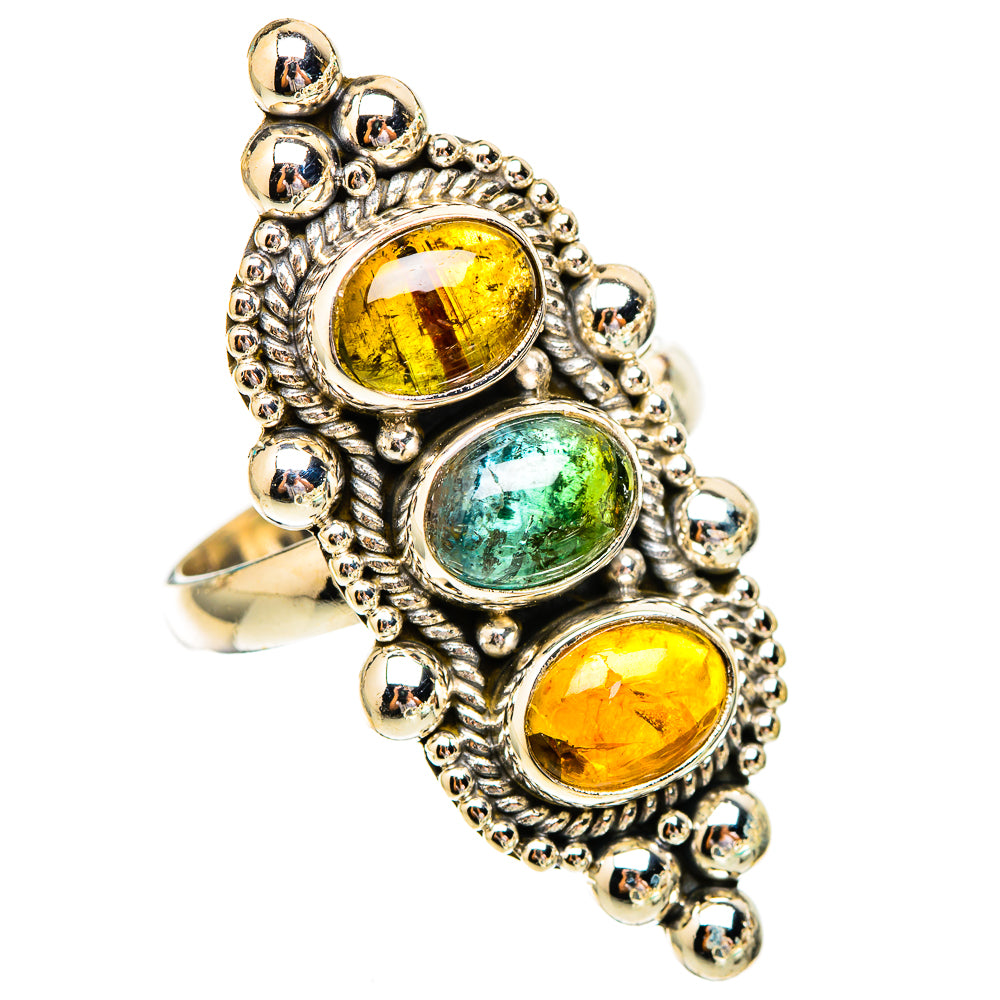 Tourmaline Rings handcrafted by Ana Silver Co - RING116670 - Photo 2
