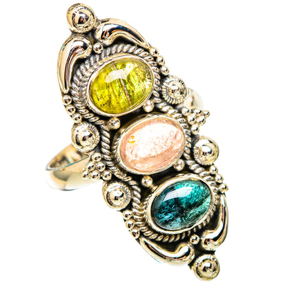 Tourmaline Rings handcrafted by Ana Silver Co - RING116672 - Photo 2