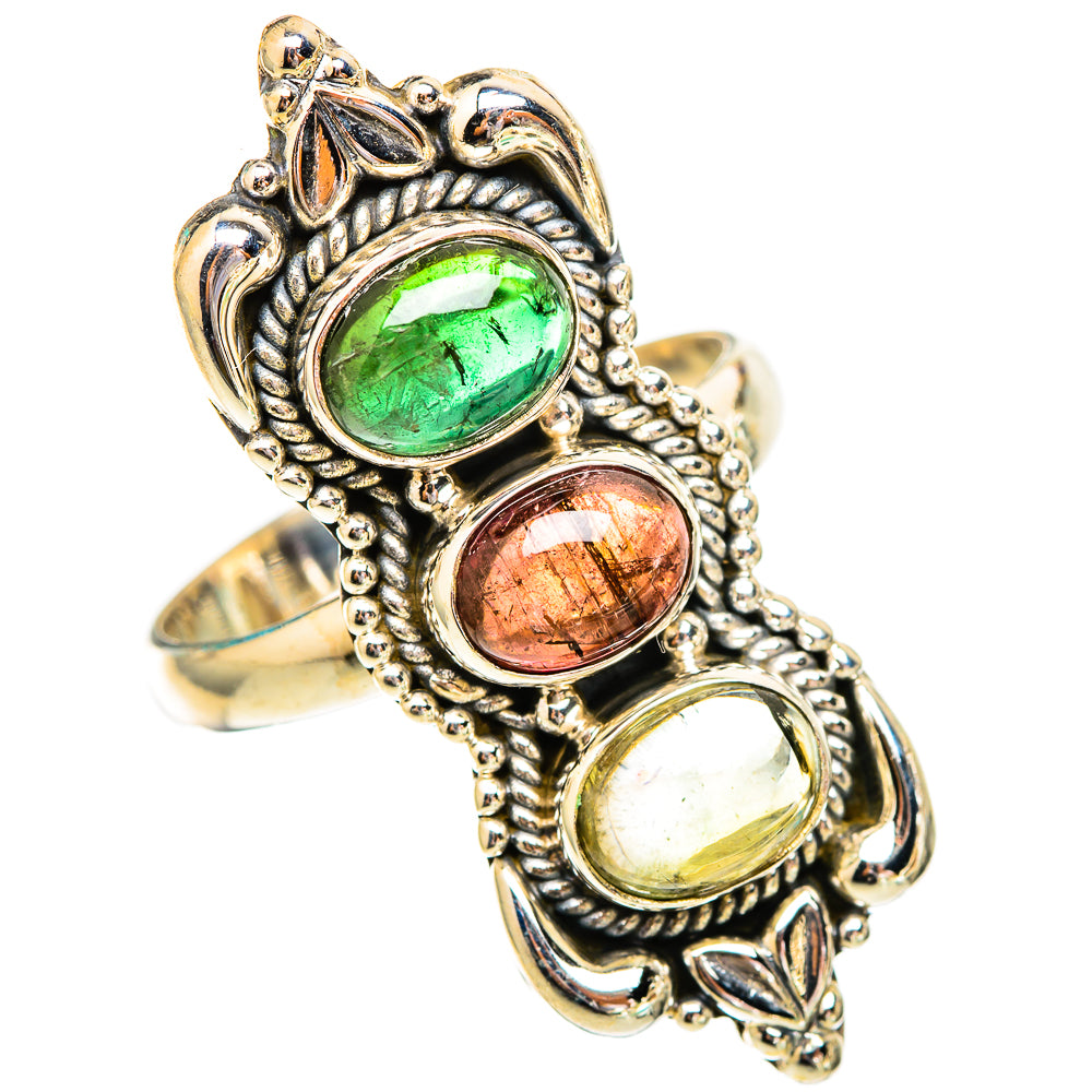Tourmaline Rings handcrafted by Ana Silver Co - RING116706 - Photo 2