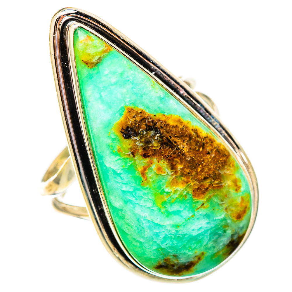 Peruvian Opal Rings handcrafted by Ana Silver Co - RING116713 - Photo 2