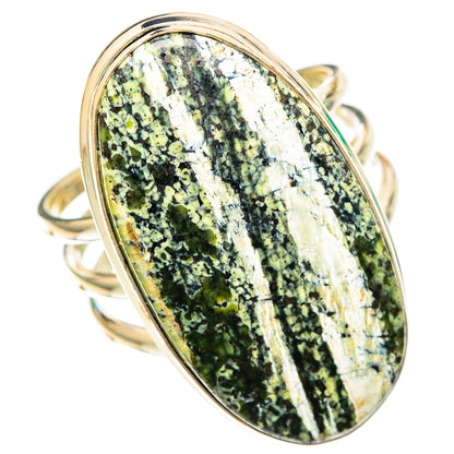 Green Swiss Opal Rings handcrafted by Ana Silver Co - RING116746 - Photo 2