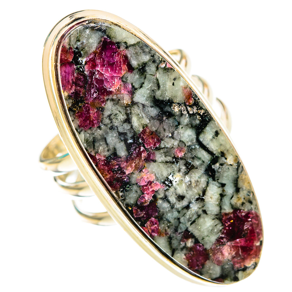 Russian Eudialyte Rings handcrafted by Ana Silver Co - RING116753 - Photo 2