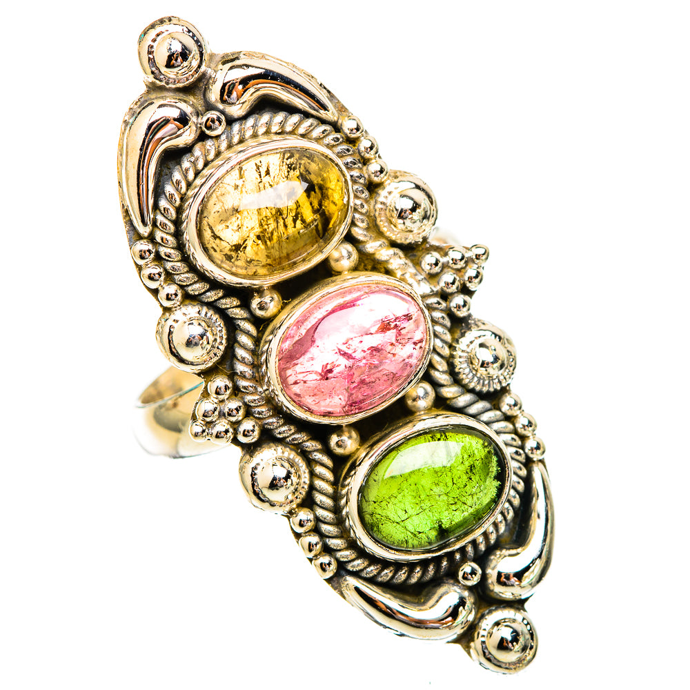 Tourmaline Rings handcrafted by Ana Silver Co - RING116760 - Photo 2