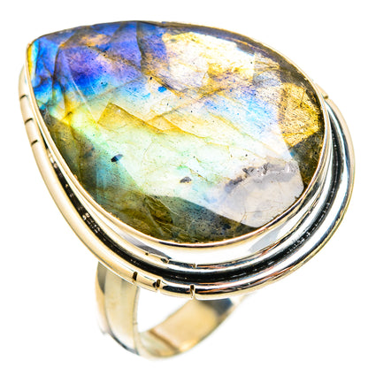 Labradorite Rings handcrafted by Ana Silver Co - RING116761 - Photo 2