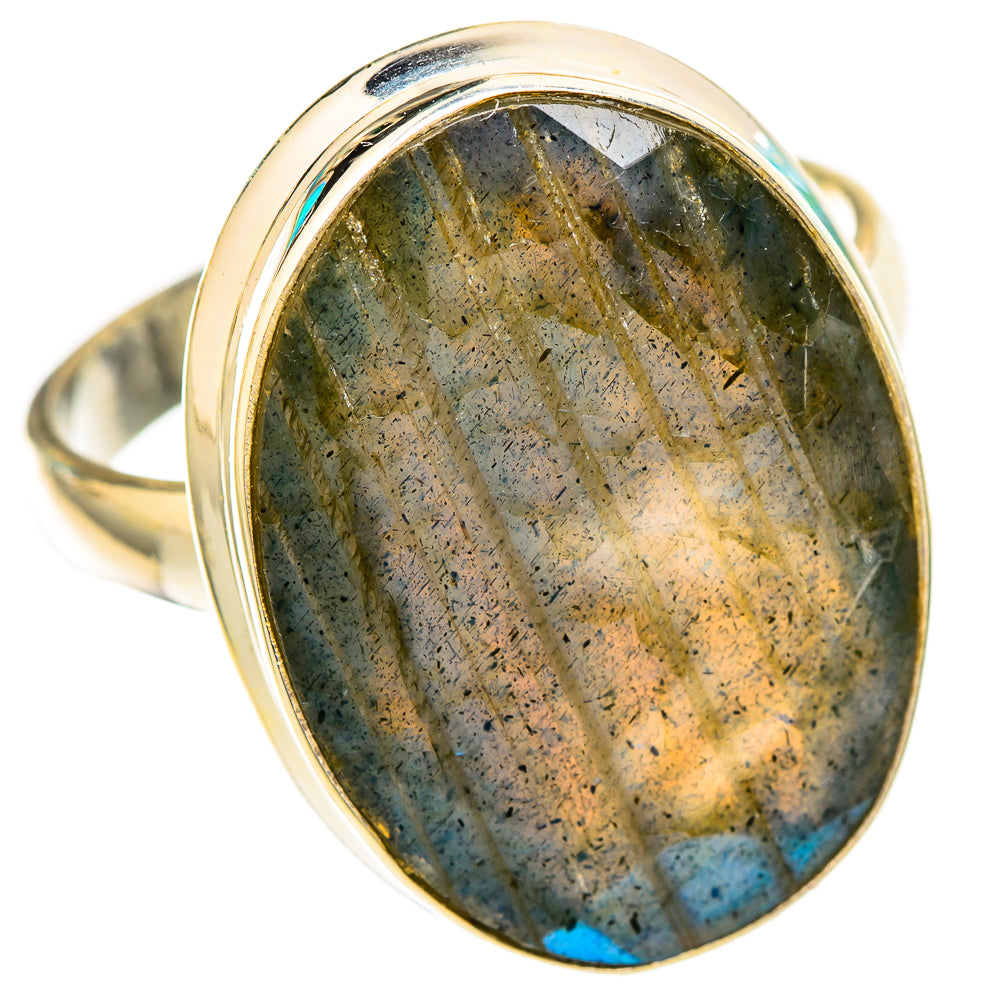 Labradorite Rings handcrafted by Ana Silver Co - RING116771 - Photo 2