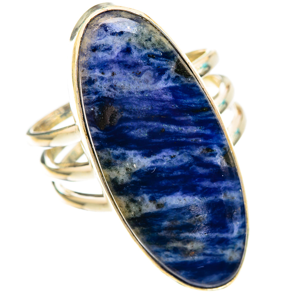 Sodalite Rings handcrafted by Ana Silver Co - RING116774 - Photo 2
