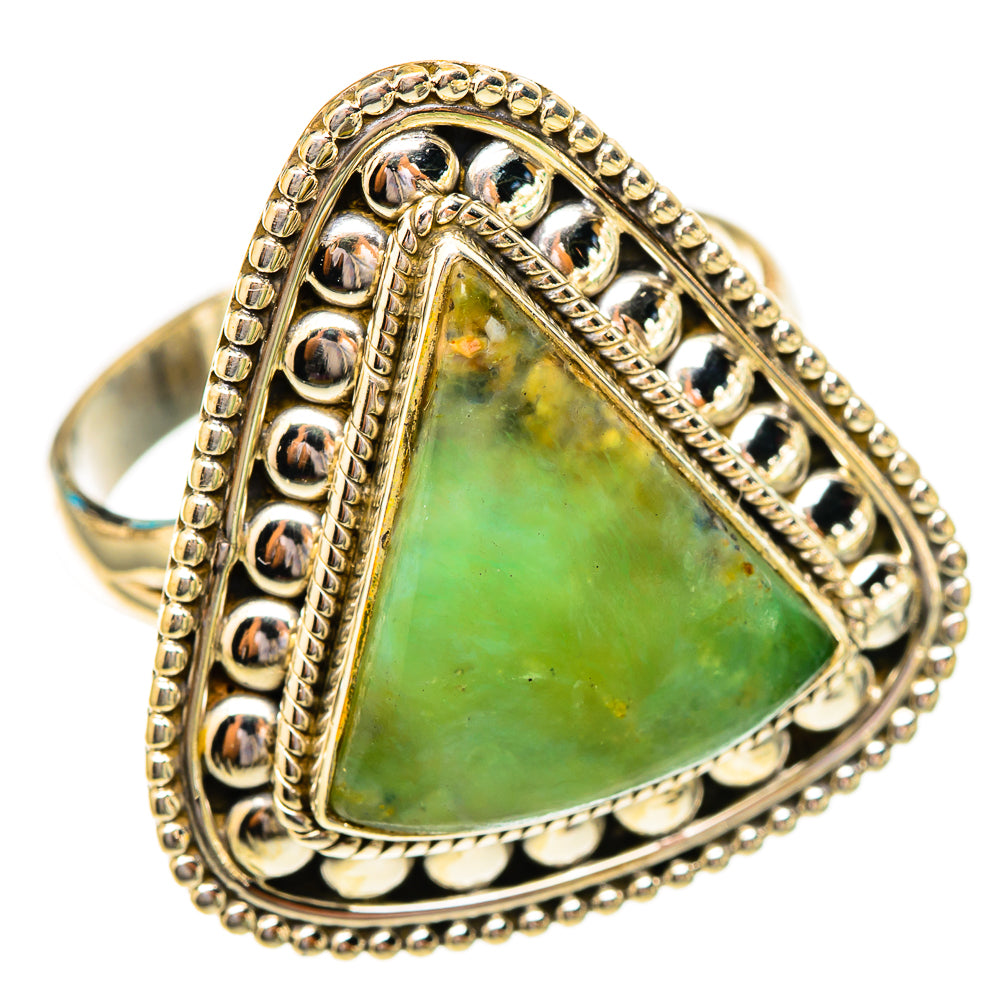 Peruvian Opal Rings handcrafted by Ana Silver Co - RING116778 - Photo 2