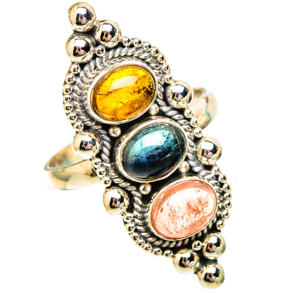 Tourmaline Rings handcrafted by Ana Silver Co - RING116792 - Photo 2